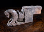 Carved Wooden Horse Architectural Element - Harrington Antiques