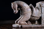 Carved Wooden Horse Architectural Element - Harrington Antiques