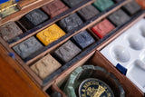 Complete Winsor & Newton Artist's Watercolour Box, c.1870 - Harrington Antiques