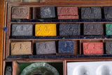 Complete Winsor & Newton Artist's Watercolour Box, c.1870 - Harrington Antiques