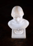 Diminutive 'Marble Bust Of Louisa', Dated 1848 - Harrington Antiques