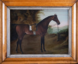 Early 19th Century Portrait Of A Bay Hunter Horse - Harrington Antiques