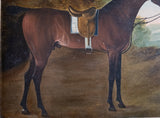 Early 19th Century Portrait Of A Bay Hunter Horse - Harrington Antiques
