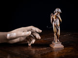 Felix Sanzel (1829–1883) - Bronze Cupid In Thought - Harrington Antiques
