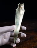 Figural Brass Owl Letter Opener, c.1900 - Harrington Antiques