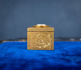 Fine Gilt Tooled Leather Writing box by Fitzmaurice West, London. - Harrington Antiques