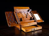 Fine Walnut & Brass Stationary Cabinet, c.1880 - Harrington Antiques