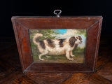 Folk Art Portrait Of A Spaniel - Harrington Antiques