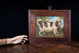 Folk Art Portrait Of A Spaniel - Harrington Antiques