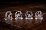 Four Silver Animal Menu Holders by A. Wilcox, Chester, 1937-38 - Harrington Antiques