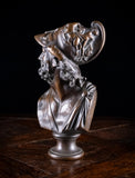 French Bronze Bust of Ajax, c.1880 - Harrington Antiques