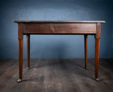 George III Oak Writing Table - Harrington Antiques