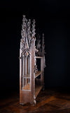Gothic Carved Oak Hanging Shelf, c.1880 - Harrington Antiques