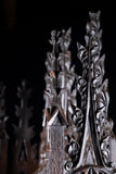 Gothic Carved Oak Hanging Shelf, c.1880 - Harrington Antiques