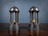 Grand Tour Bronze & Slate Temple Models, c.1880 - Harrington Antiques