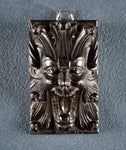 Grotesque Ebonised Wood Corbel - Harrington Antiques