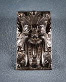 Grotesque Ebonised Wood Corbel - Harrington Antiques