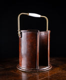 Hussey's Mahogany Plate Bucket, c.1860 - Harrington Antiques