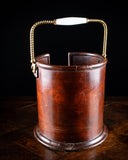 Hussey's Mahogany Plate Bucket, c.1860 - Harrington Antiques