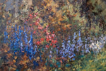James Jerome Miller (fl.1875 - 1900) - Pair Of Country Gardens. Oil. - Harrington Antiques