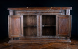 Large 18th Century Oak Wall Cupboard - Harrington Antiques