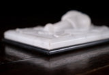 Large 19th Century Marble & Slate Snail Paperweight - Harrington Antiques