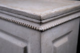Large Pair of Neoclassical 'Limestone' Fibreglass Plinths - Harrington Antiques