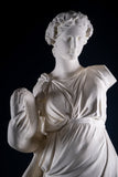 Large Plaster Composition Of A Classical Maiden With Plinth, c.1900 - Harrington Antiques