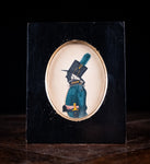 Manner Of John Buncombe (fl.1795 - 1825) - Silhouette Portrait Of An Officer - Harrington Antiques