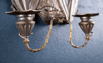 Pair Of Bronze Bat Wall Sconces After William Tonks & Sons For Liberty's. - Harrington Antiques