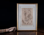 Pen, Ink & Watercolour - Man Resting Amongst Trees - Harrington Antiques
