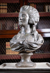 Plaster Bust Of Princess De Lambelle After Augustin Pajou (French, 1730 - 1809) - Harrington Antiques