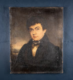 Portrait of 'E. Butler', A Gentleman. Dated March 1830. - Harrington Antiques