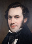 Portrait of William Brown, c.1840. Oil on Canvas. - Harrington Antiques