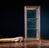 R. Esterbrook & Co Oak Glazed Display Cabinet, c1920 - Harrington Antiques