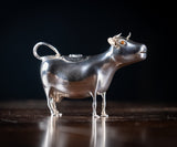 Rare Dutch Silver Cow Creamer, c.1905 - Harrington Antiques