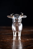 Rare Dutch Silver Cow Creamer, c.1905 - Harrington Antiques