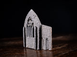 Rare Irish Bog Oak Miniature Gothic Architectural Ruin, c.1860 - Harrington Antiques