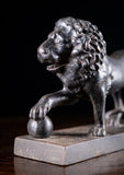 Regency Cast Iron Medici Lion Door Porter - Harrington Antiques