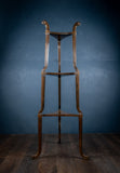 Regency Ebonised and Parcel Gilt Tri - Form Etagere - Harrington Antiques