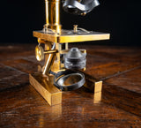 Ross Of London 'Eclipse' Microscope With Accessories, c.1900 - Harrington Antiques