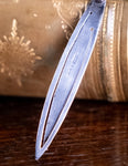 Silver & Amethyst Paste Stone Thistle Bookmark by Crisford & Norris, c.1910 - Harrington Antiques