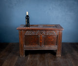 Small 17th Century Oak Coffer - Harrington Antiques