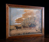 'The Cambridge to London Coach'. Coaching Scene, c.1840 - Harrington Antiques