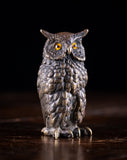 Victorian Bronze Owl - Harrington Antiques