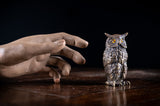 Victorian Bronze Owl - Harrington Antiques