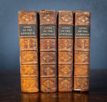 1750 Lives Of The Admirals By John Campbell. Four Volume Set. - Harrington Antiques