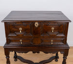 17th Century Oak Bible Box On Later Stand - Harrington Antiques