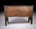 17th Century Oak Six Plank Coffer - Harrington Antiques