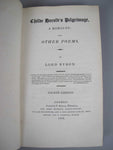 1812 Childe Harold's Pilgrimage, A Romaunt: And Other Poems by Lord Byron. 2 Vol. - Harrington Antiques